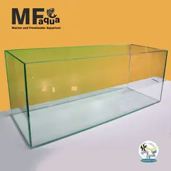 آکواریوم آماده فرش با شیشه سوپر کلیر ام اف آکوا