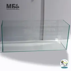 آکواریوم آماده فرش با شیشه سوپر کلیر ام اف آکوا