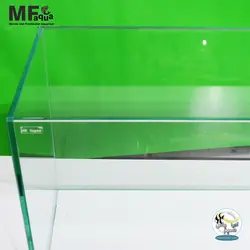 آکواریوم آماده فرش با شیشه سوپر کلیر ام اف آکوا