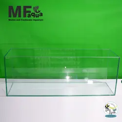 آکواریوم آماده فرش با شیشه سوپر کلیر ام اف آکوا