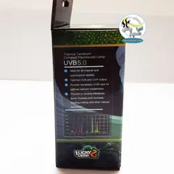 لامپ یو وی دار UVB 5 خزندگان و تراریوم ۲۶ وات لاکی هرپ