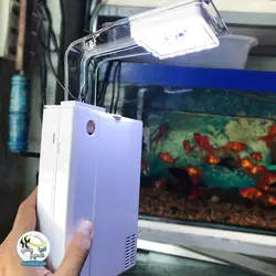 فیلتر تصفیه آکواریوم مدل ال ای دی دار WP-200SP سوبو