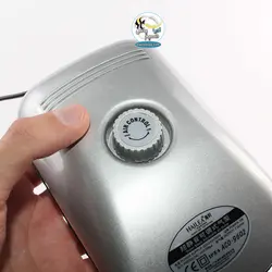 پمپ هوای 2 خروجی ولوم دار مدل 9602 هایلا