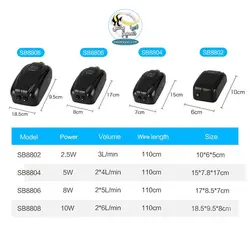 پمپ هوای آکواریوم SB-8804 سوبو