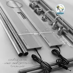پایه استیل آویز نمودن نور آکواریوم و تراریوم آکوا سان