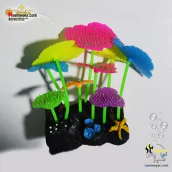 دکور ماشروم مصنوعی برای آکواریوم کد SA03-RC090P