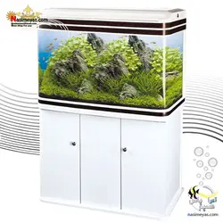 آکواریوم شیشه خم کامل با پایه طول 100 سانتی متر T-100F سوبو