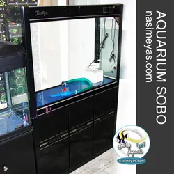 آکواریوم کامل با پایه طول 80 سانتی متر ZG-800F سوبو