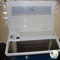 آکواریوم کوچک با نور و تصفیه مدل Q3-480 کمری
