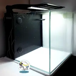 آکواریوم با سامپ داخلی و نور CB-400F سوبو