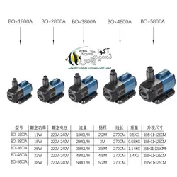 واتر پمپ BO-4800A سوبو