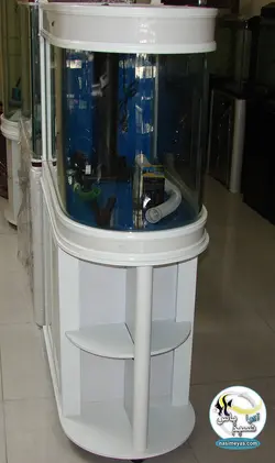 آکواریوم کامل یو شکل ۸۸GR کمری