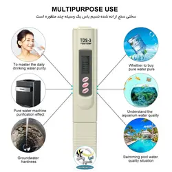 قلم سختی و دما سنج آب دیجیتال TDS-3