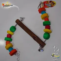 اسباب بازی پرنده چوب و طناب کد ۱۰۲۶