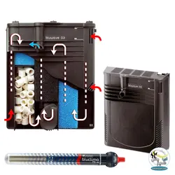 آکواریوم آماده کاپری ۶۰ فرپلاست