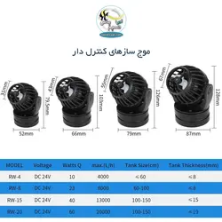 موج ساز کنترل دار RW-4 جبائو / جیکود