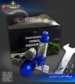 مانومتر و رگلاتور co2 مدل ST03 پرفشنال