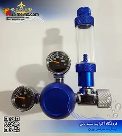مانومتر و رگلاتور co2 مدل ST03 پرفشنال