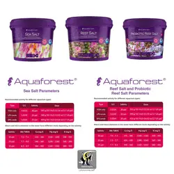 نمک ریف آب شور Reef Salt آکوا فارست