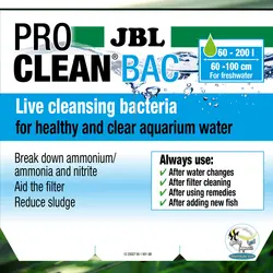 باکتری زنده تمیز کننده فوری آکواریوم کلین باک جی بی ال
