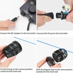 موج ساز آکواریوم کنترل دار DW-5 جبائو