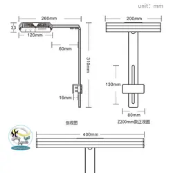 نور ال ای دی آکواریوم Z200 ویک آکوا