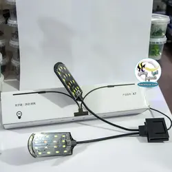 نور دو قلوی آکواریوم ال ای دی X7 کازیا