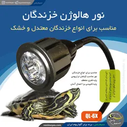نور هالوژن خزندگان و تراریوم QL-6X کوان لانگ