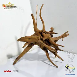 ریشه درخت طبیعی سایز کوچک دیزاین آکواریوم