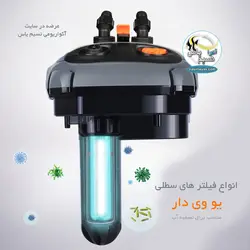 فیلتر سطلی یو وی دار SF-1000F-UV سوبو