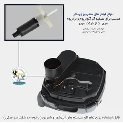 فیلتر سطلی یو وی دار SF-1000F-UV سوبو