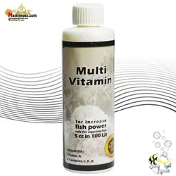 محلول مولتی ویتامین آبزیان خوراک سازان