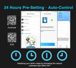 نور ال ای دی آب شور فول کنترل AL-90 جبائو