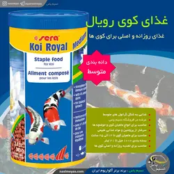 غذای گرانول کوی رویال متوسط ۱۰۰۰ میل سرا