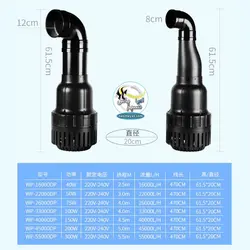 کف کش قوی استخر و حوضچه WP-55000DP سوبو