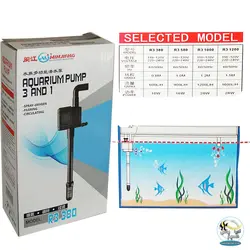 پاورهد آکواریوم مدل R3-380 مینجیانگ