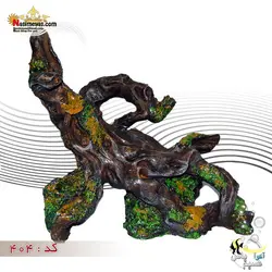 دکور آکواریوم کنده و ریشه درخت کد ۴۰۴