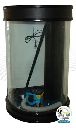 آکواریوم استوانه ای کامل ۵۵GR کمری