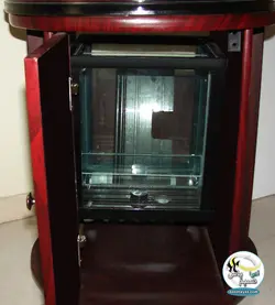 آکواریوم استوانه ای کامل ۶۵GR کمری