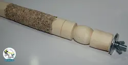 چوب خراطی نیمه زبر نشیمنگاه پرندگان زینتی کد ۴۱۰۴