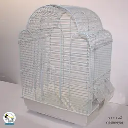 قفس پرنده سفید بالا قوس دار کد ۷۰۰ دایانگ