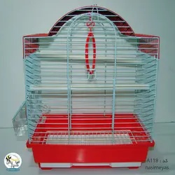 قفس پرنده قرمز کد A118 دایانگ