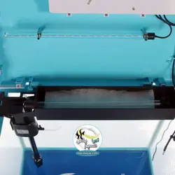 آکواریوم کامل با پایه تم آبی HX-600 سی استار