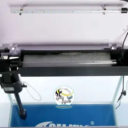 آکواریوم کامل با پایه تم سفید HX-600 سی استار