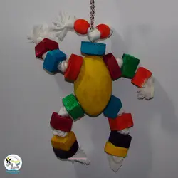 اسباب بازی پرنده طرح آدمک چوبی کد ۱۰۱۶