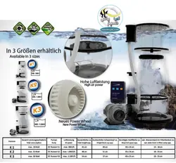 اسکیمر حرفه ای K2 آب شور آکوا مدیک