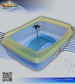 ظرف نگهداری لاک پشت مینی تراریوم فرپلاست