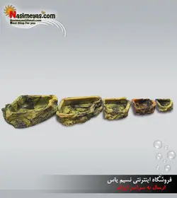 ظرف غذا و آب تراریوم ریپتیل بار جی بی ال