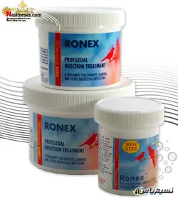 داروی درمان عفونت پروتزولی RONEX Extra پرندگان مورنینگ برد