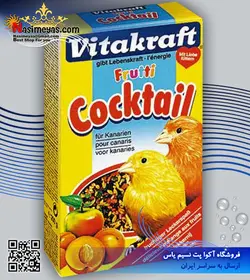 غذای کوکتل میوه قناری ۲۰۰ گرم ویتاکرافت